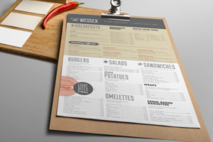 Menu Design by Image Solutions